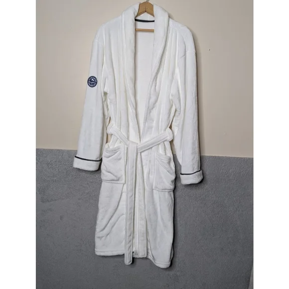 Tommy Bahama Robe Unisex One Size White New in Original Package - Picture 2 of 7